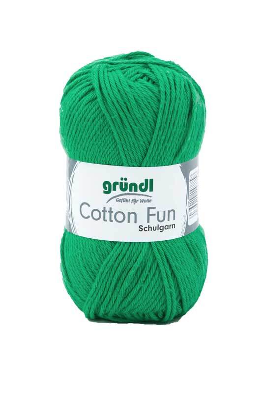 Wol Cotton Fun - 50 g, grasgroen