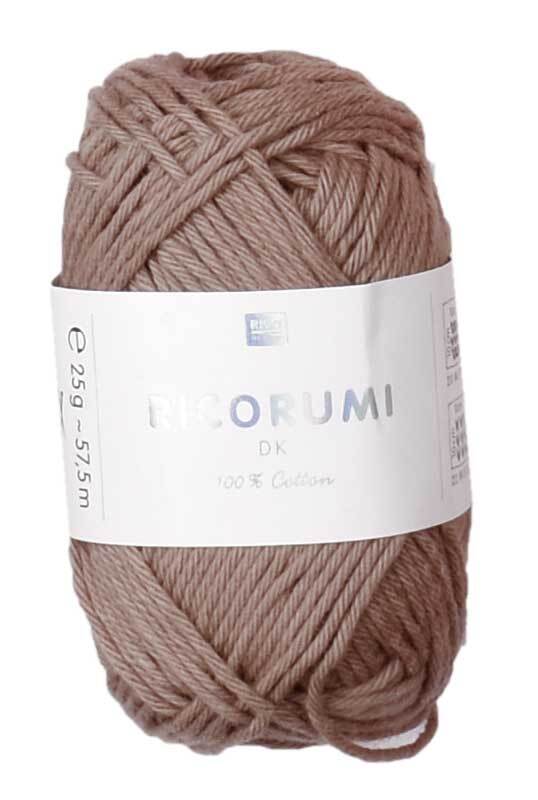 Ricorumi Wolle - 25 g, hellbraun