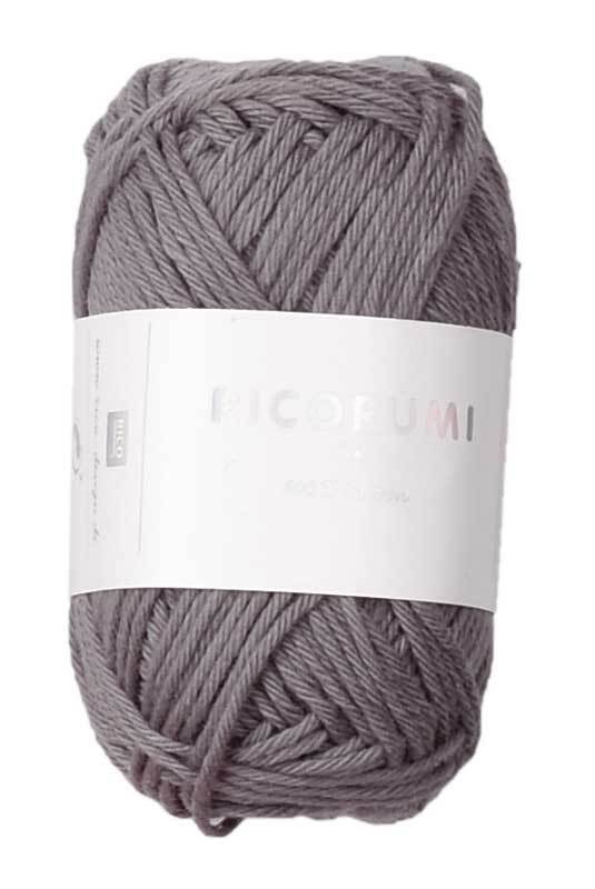 Ricorumi Wolle - 25 g, mausgrau