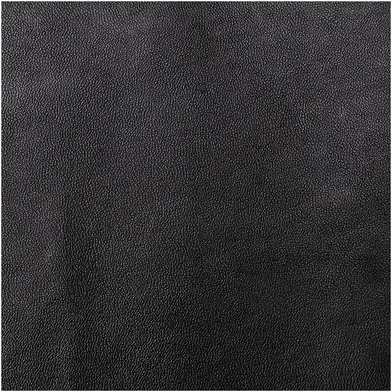 Simili-cuir - 45 x 100 cm, noir mat
