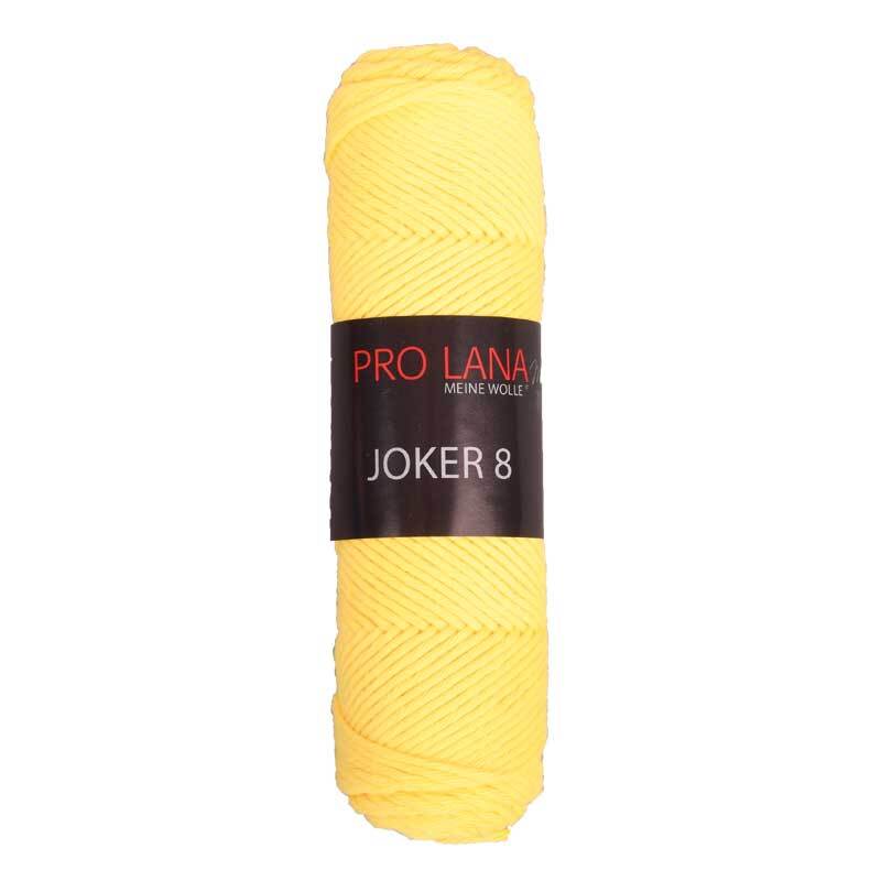 Wol Joker 8 - 50 g, geel