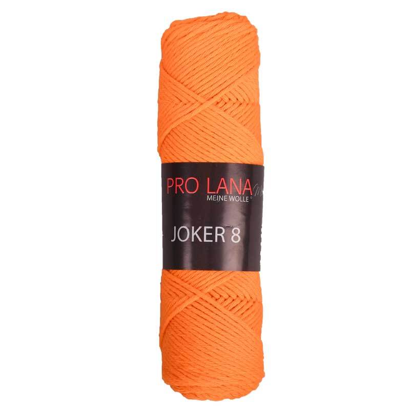 Wolle Joker 8 - 50 g, orange