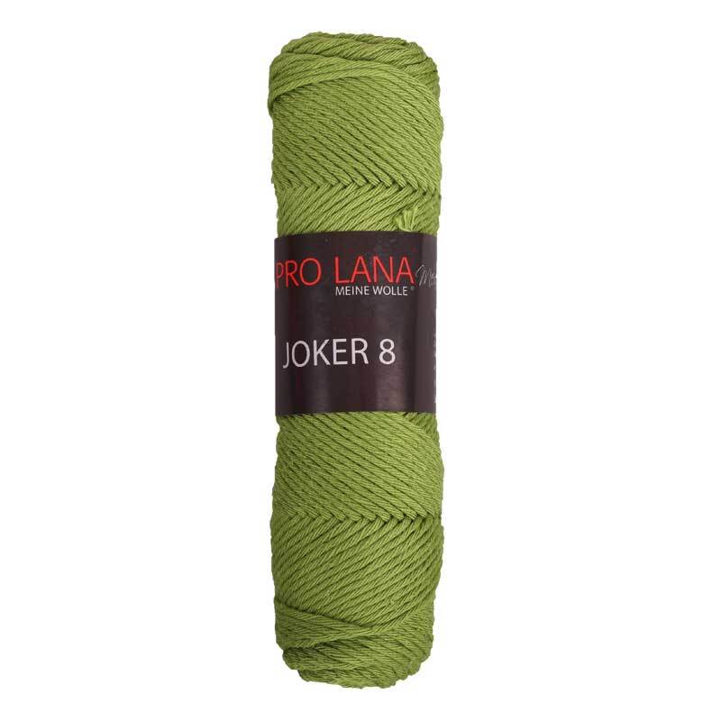 Wol Joker 8 - 50 g, groen