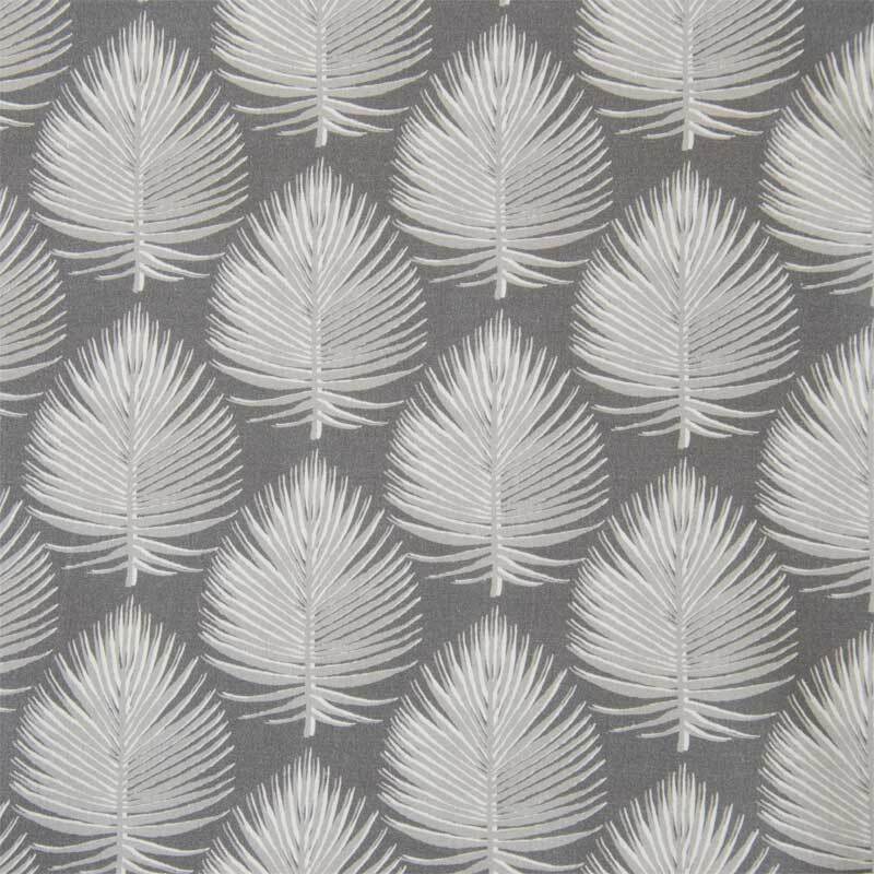 Tissu coton - &#xE0; motifs, arbres gris