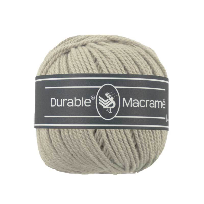 Makrameegarn Durable Macramé - Ø 2 mm, linen