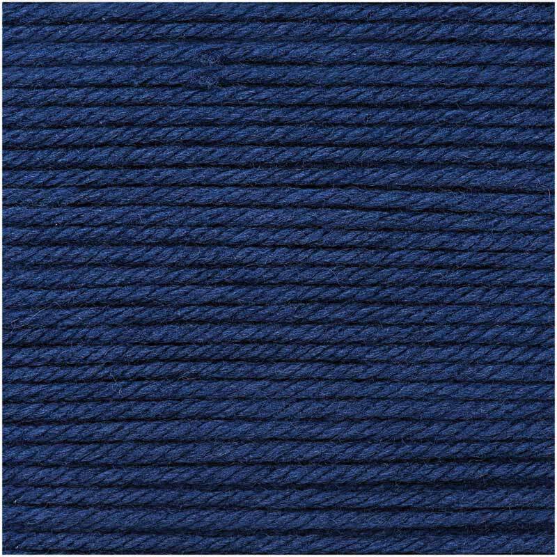 Wolle Essentials Mega Wool - 100 g, blauw