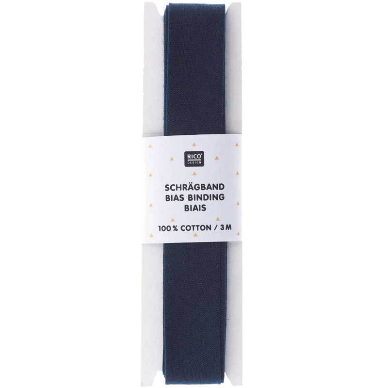 Schr&#xE4;gband - 3 m, dunkelblau