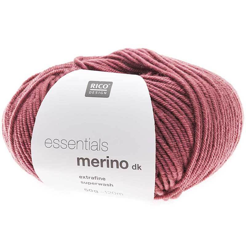 Wolle Essentials Merino DK - 50 g, holunder