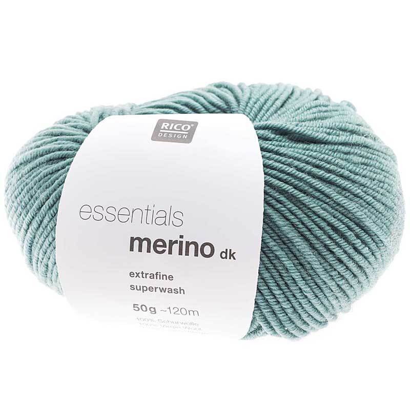 Wolle Essentials Merino DK - 50 g, hellpetrol