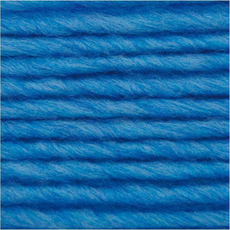 Wolle Essentials Super chunky - 100 g, blau