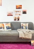 Mein Wohnraum - Tisch und Wanddeko