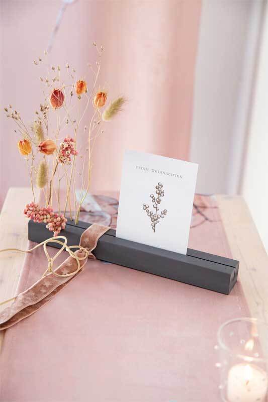 Flower-Board - 30 cm, gris, pour cartes et fleurs