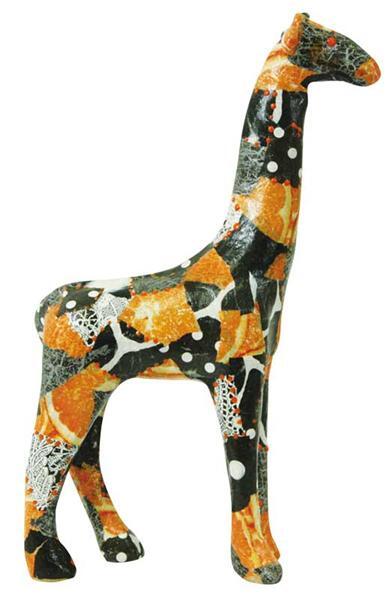 Pappmache Giraffe, 16 x 8 cm