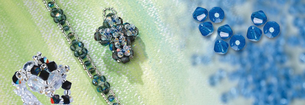 Perles de verre taill&#xE9; &#xD8; 4 mm