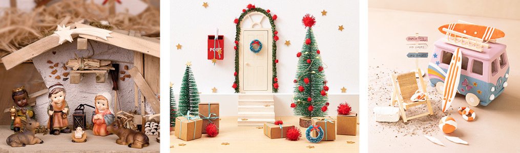 Miniaturen - Wichtelt&#xFC;ren - Weihnachtskrippen