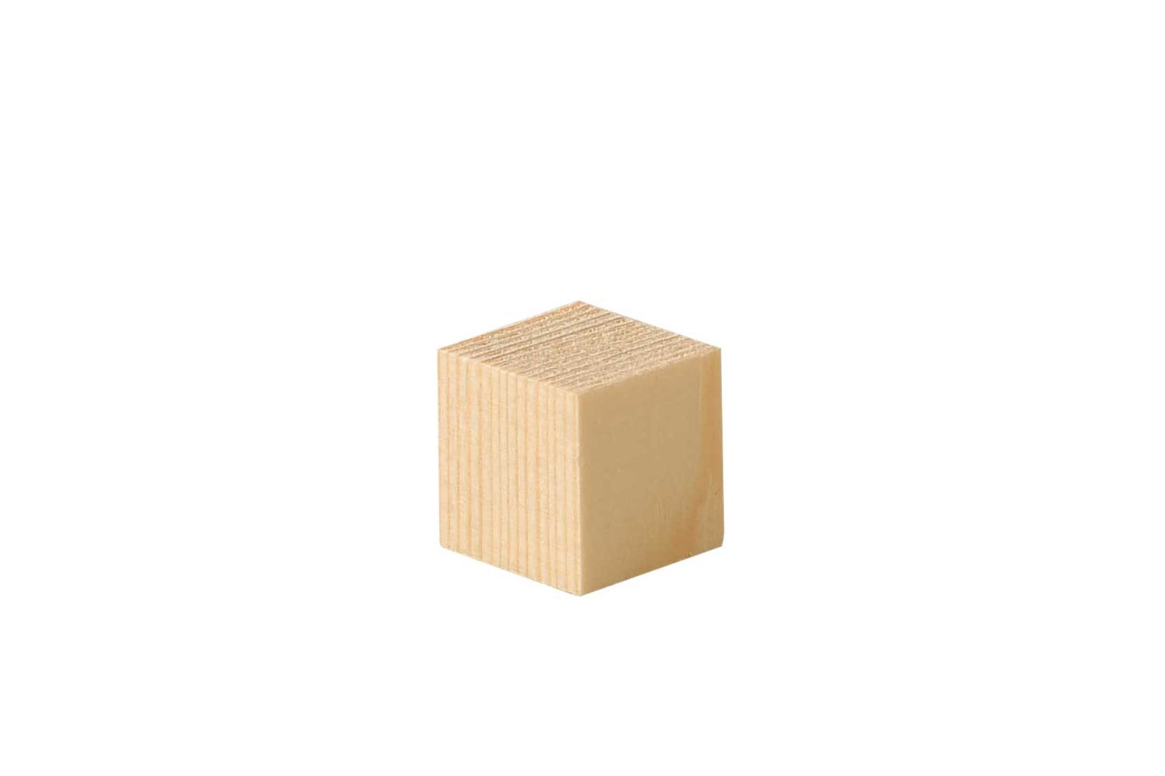 Cubes en bois sapin - 50 pces, 2x2x2 cm