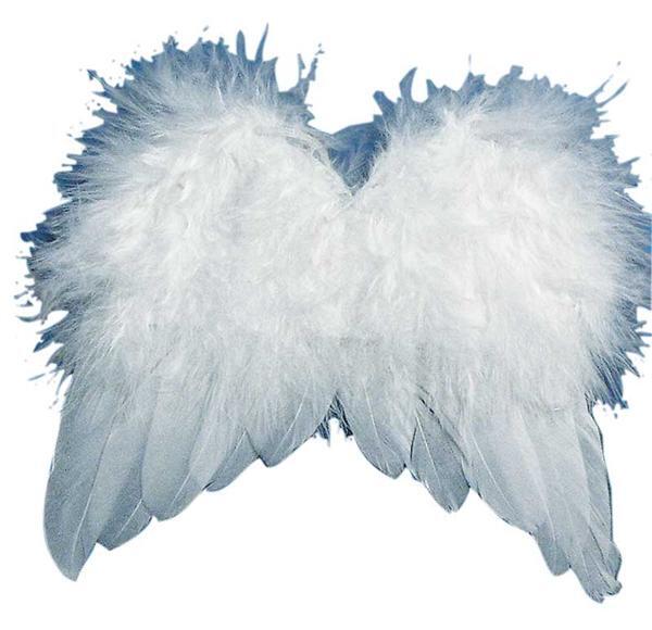 Engel vleugels - 70 mm, wit