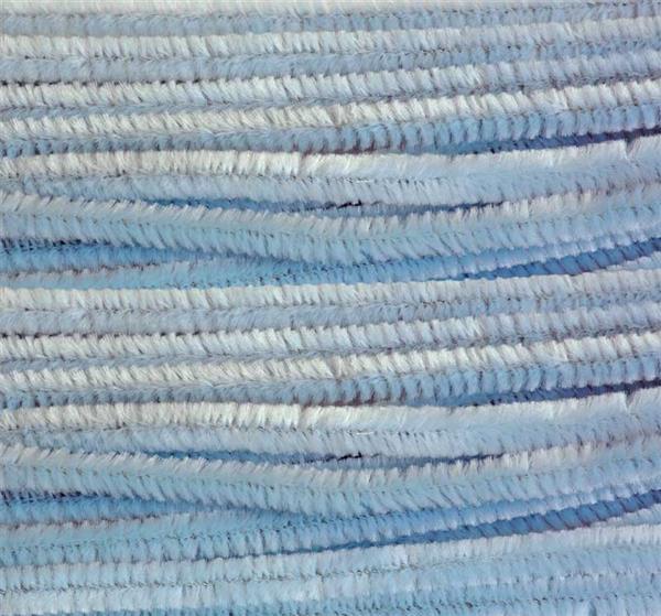 Chenilledraad - 10 st., 50 cm, hemelsblauw