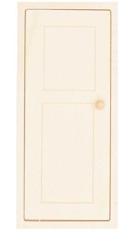 Miniatur Tür, 7,2 x 17,6 cm