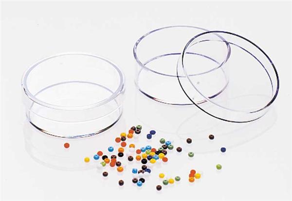 Plastic doosje rond 2-delig Ø 40 x 15 mm