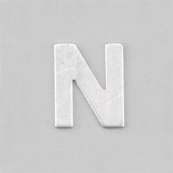 Lettre aluminium N