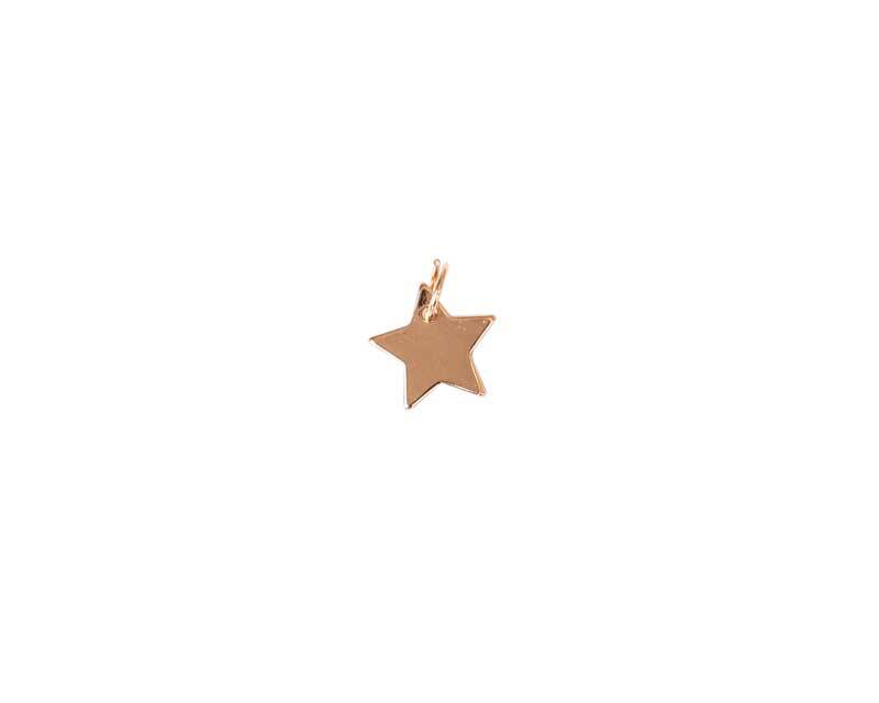 Pendentif étoile - 10 mm, doré