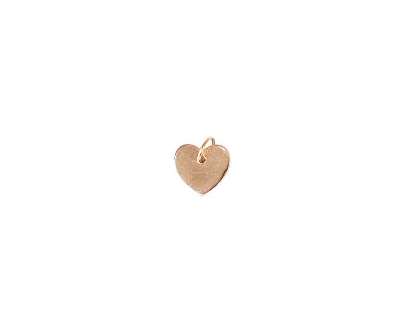 Pendentif cœur - 10 mm, doré