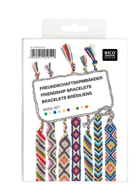 Kit de bricolage bracelets d'amitié - basic