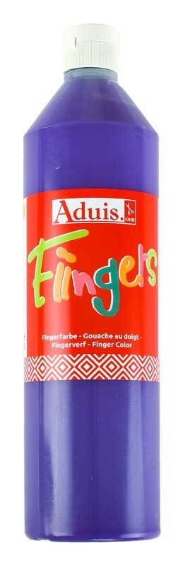 Aduis Fiingers Fingerfarbe - 750 ml, violett