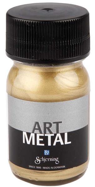 Art metalverf - 30 ml, lichtgoud
