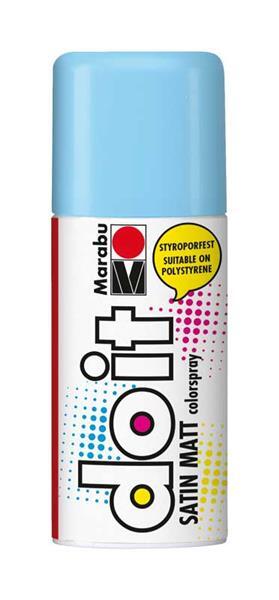 Marabu do it zijdemat spray - 150 ml, pastelblauw
