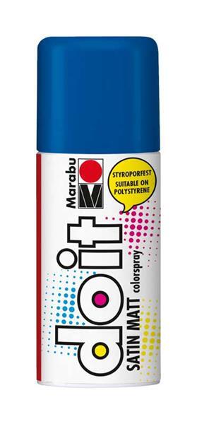 Marabu Do It Satin-mat-Spray - 150 ml, bleu moyen
