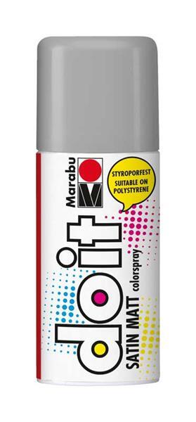 Marabu do it Satinmatt-Spray - 150 ml, steingrau