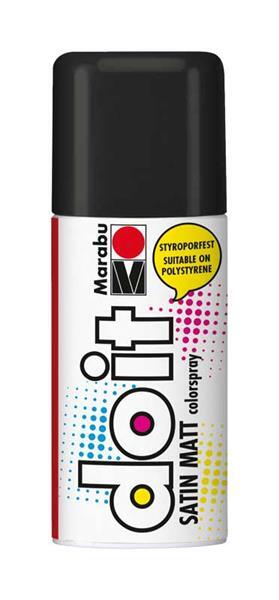 Marabu do it Satinmatt-Spray - 150 ml, schwarz