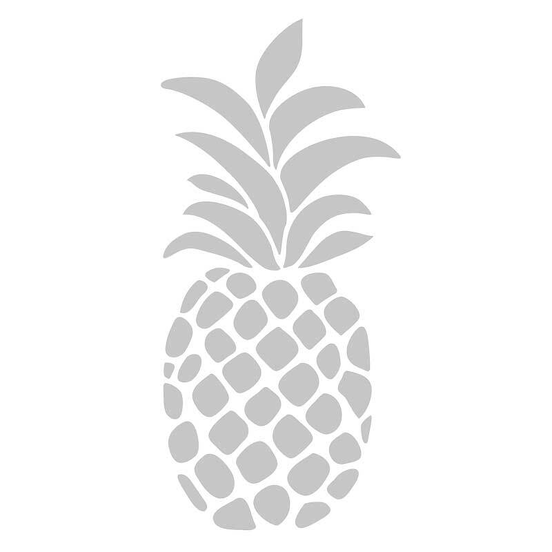 Sjabloon A4, ananas