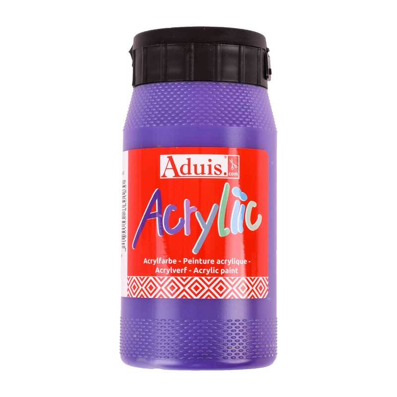 Aduis Acryliic Acrylfarbe - 500 ml, violett