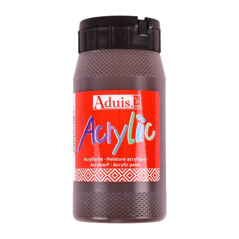 Aduis Acryliic acrylverf  500 ml, bruin