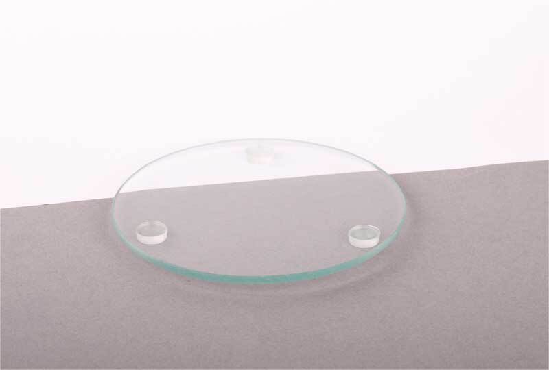 Glas onderzetter rond, Ø 10 cm