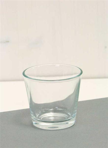 Glas conisch, 7 cm