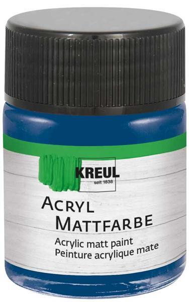 Matte acrylverf - 50 ml, donkerblauw