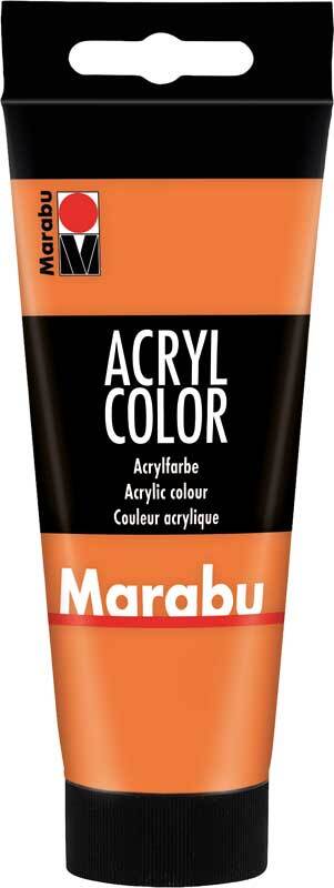 Marabu Acryl Color - 100 ml, oranje