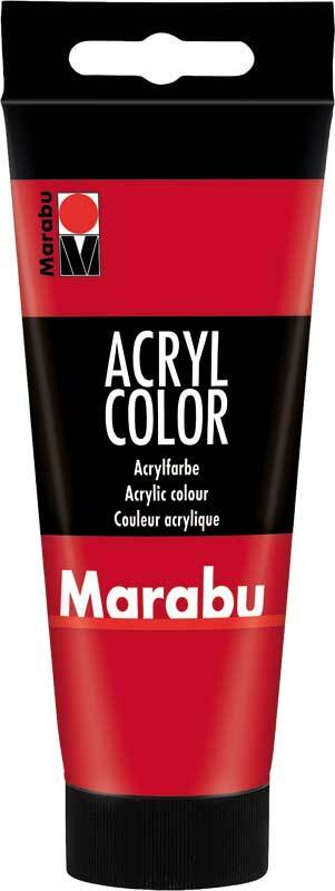 Marabu Acryl Color - 100 ml, kersenrood