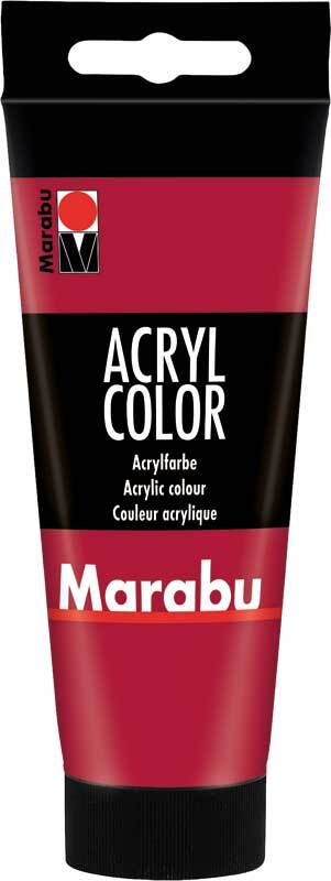 Marabu Acryl Color - 100 ml, karmijnrood
