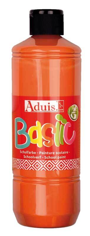 Aduis Basiic schoolverf - 500 ml, oranje