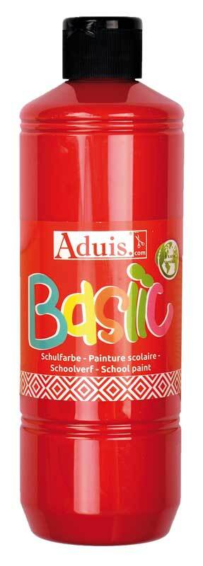 Aduis Basiic schoolverf - 500 ml, rood
