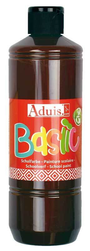 Aduis Basiic schoolverf - 500 ml, bruin