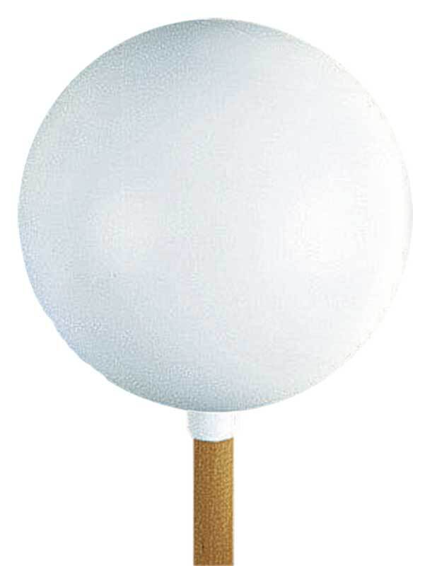 Plastic bal - wit, Ø 100 mm