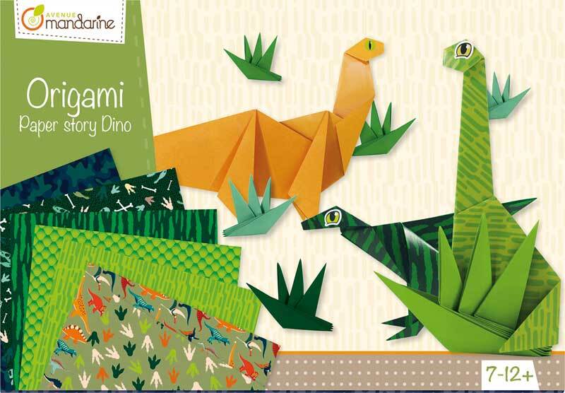 Set Origami - Dinosaures