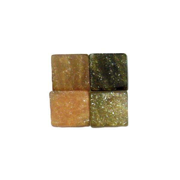 Mosaïque mélange marbré - 5 x 5 mm, brun