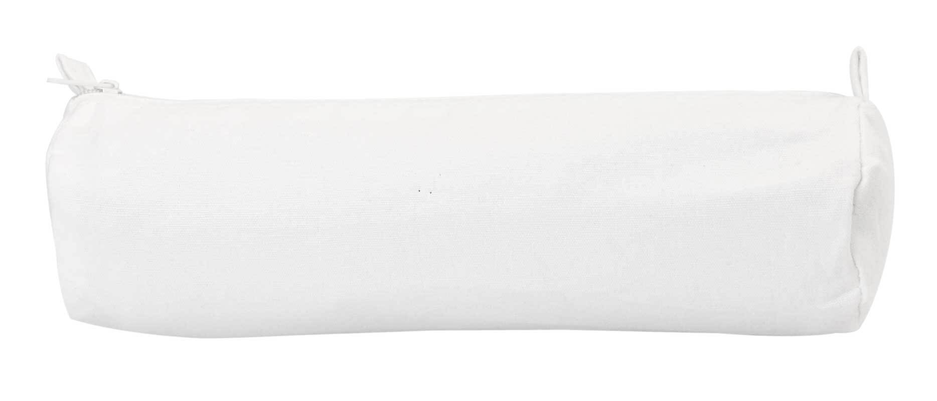 Trousse plumier blanc, env. Ø 7,5 x 22,5 cm